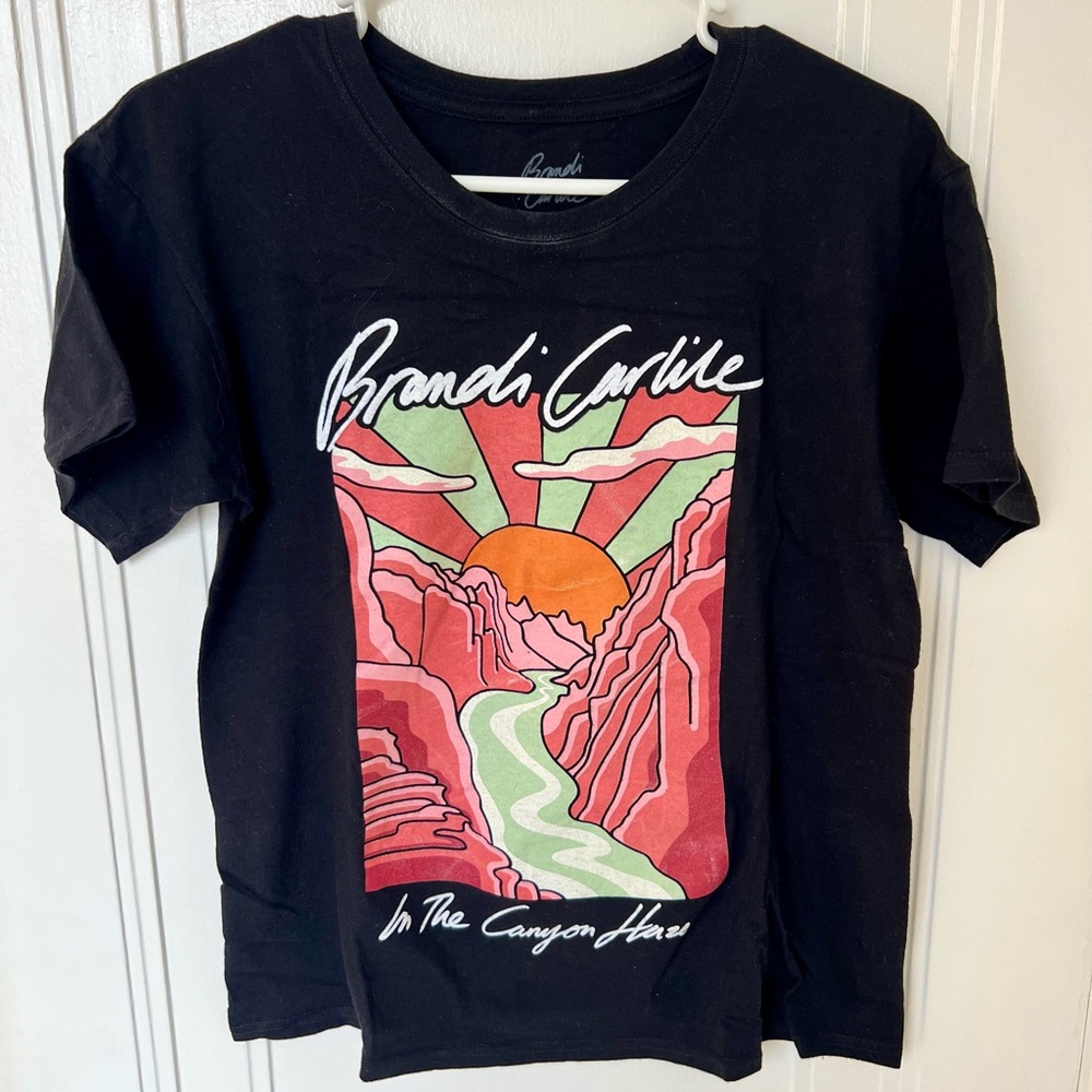 Black Brandi Carlile Canyon Haze T-Shirt